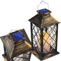 Solar-Garten-LED-Lampe stehend IP44 hängend LIRIO 2 Laterne LUMILED