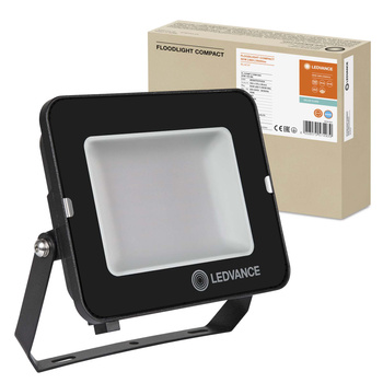 LED Fluter 50W 5000lm 6500K IP65 Schwarz LEDVANCE COMPACT V