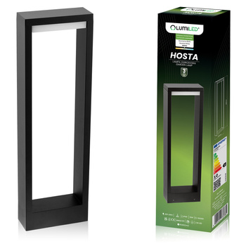 Gartenleuchte 10W, Außenstehleuchte Pollerleuchte 60cm HOSTA LUMILED