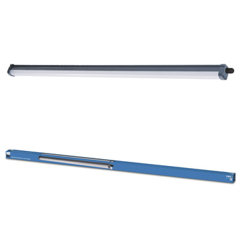Hermetische Leuchte staubdicht LED Lampe 34W 4000K 120cm IP65 IK06 grau Projectline PHILIPS