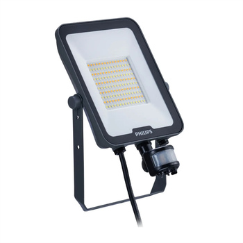 LED-Flutlicht 50W 6000lm 3000K/4000K/6500K IP65 mit Bewegungssensor Schwarz PHILIPS LEDINAIRE