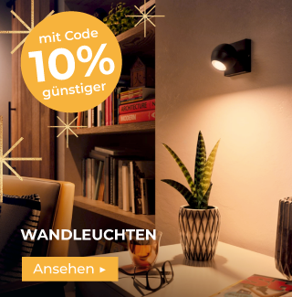 Wandleuchten in der Weihnachtsaktion -10 % mit dem Code GESCHENK