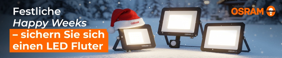 Happy Weeks mit OSRAM - LED-Fluter Angebote