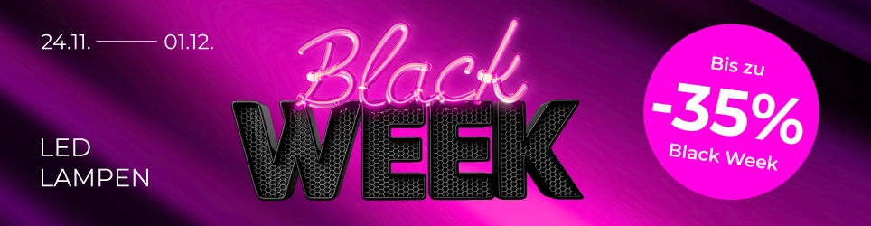 Black Week für Gartenbeleuchtung