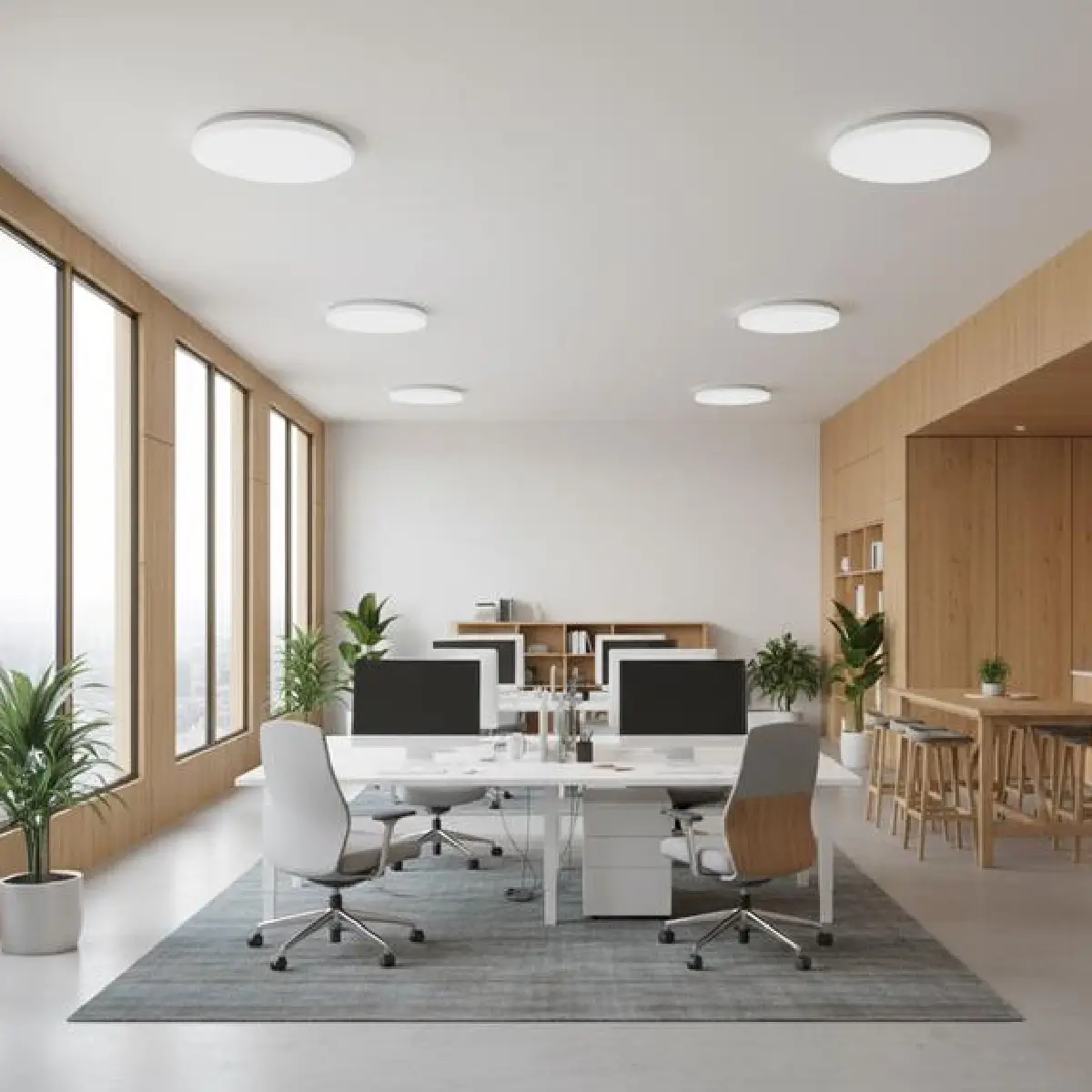 LED-Deckenpanel für das Büro – Allgemeinbeleuchtung