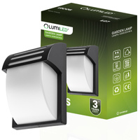 Wandleuchte Außen E27, Garten-Wandleuchte 25cm LECOS LUMILED