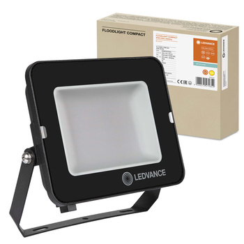 LED Fluter 50W 4500lm 3000K IP65 Schwarz LEDVANCE COMPACT V