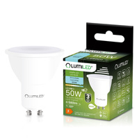 LED GU10 Reflektor PAR16 6W = 50W 580LM 6500K kaltweiß 120° mit Bewegungssensor LUMILED