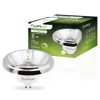 LED Lampen GU10 ES111 10W = 75W 1055lm 4000K Neutral 38° Silber Dimmbar LUMILED