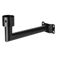 SOLAR Straßenlampenhalterung 40CM Rohr ?75 mm Schwarz