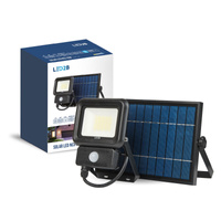 Solar-LED Fluterlampe 20 W 6500 K kalt 1400 lm IP65 Kobi-Bewegungssensor