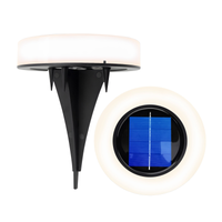 LED-Solar-Gartenleuchte 4000K IP44 Dämmerungssensor