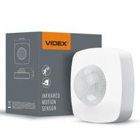 Bewegungs- und Dämmerungslichtsensor für den Außenbereich 1200W Weiß IP54 VL-SPC24W Videx