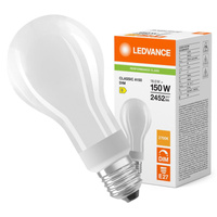 LED Lampen A70 E27 18W = 150W 2452lm 2700K Warmweiß FILAMENT DIMMABLE LEDVANCE