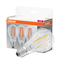 3x LED Lampe E27 A60 6,5W = 60W 806lm 4000K Neutral 360° OSRAM