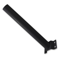 SOLAR Straßenlampenhalterung 41CM PIPE ?48mm Masterled Schwarz