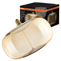 Dekorative LED-Lampe E27 12W = 42W 500lm 1800K Warm 320° Amber Filament Dimmbar Vintage 1906 Osram