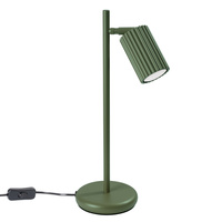 Schreibtisch Stehend Nacht Tischlampe GU10 Olive Carbon Deep Space SL.1624 Sollux
