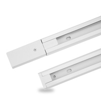 1-Phasen Stromschiene Schiene für Schieneinstrahler, 1.5m Weiß LUMILED