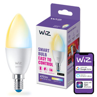 LED-Lampe E14 C37 4.9W = 40W 2200-6500K SMART WiFi WiZ