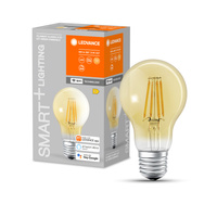 E27 A60 LED Lampen 6W = 53W 2400K Warm 680lm 300° LEDVANCE SMART+ WIFI Filament Dimmbar