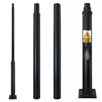 Beleuchtungsmast Klappmast für Straßenlampen Laternen 3m fi60 REVISIONARY