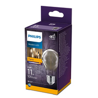 LED Lampen E27 A60 2,3 W = 11 W 100 lm 1800 K warmer Filamentrauch PHILIPS