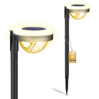 LATI Solar LED-Außenleuchte Warm Black 38.5cm