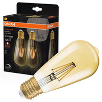 LED Lampe E27 6,5W 725lm 2400K Warm OSRAM Vintage 1906 Dimmbar