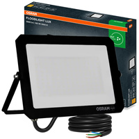 LED-Flutlicht Halogen-Außenstrahler 100W 3000K 9000lm IP65 FLOODLIGHT LUX OSRAM