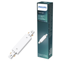 Dual Power Connector für LED-Beleuchtungsschienen Einphasig Weiß EasyLink Philips