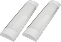 2x LED-Linear-Garagenleuchte 9W 4000K Neutrale Farbe 30cm