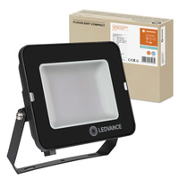 LED Fluter 50W 5000lm 6500K IP65 Schwarz LEDVANCE COMPACT V