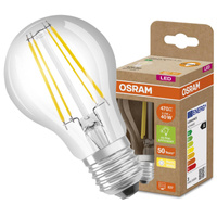 LED Leuchtmittel A60 E27 2,5W = 40W 525lm 3000K Warm 360° OSRAM ULTRA EFFICIENT Filament