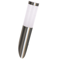 Gartenwandleuchte E27 Fassadenleuchte LIVIA TUBA GOLDLUX (Polux) SLIGHT SATIN