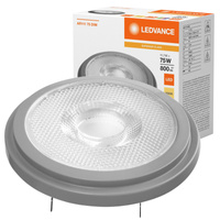 LED-Lampe G53 Reflektor AR111 11.7W = 75W 800lm 3000K Warm 40° CRI97 12V Dimmbar Ledvance