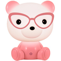 LED Dekorative Lampe 2.5W 59lm Rosa Dimmbar Teddybär Sanico Goldlux