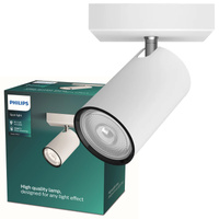 KOSIPO Spotlight Deckenleuchte GU10 Weiß Beweglich PHILIPS