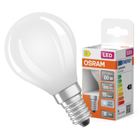 LED-Lampe P45 Ball E14 5.5W = 60W 806lm 4000K Neutral 300° Retrofit Glühfaden CLASSIC Osram