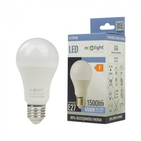 LED-Lampe A60 E27 15W 1350lm 6500K Cold Ecolight