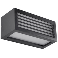 Gartenlampe Wandlampe OSAKA E27 IP54 Schwarz GOLDLUX (Polux)