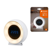 LED Tischuhr Tragbarer Schreibtisch 3000K - 6500K CCT Weiß Batterie Nightlux Ledvance