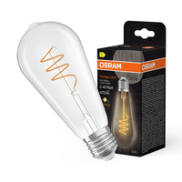 Dekorative LED-Lampe ST64 Edison E27 3.4W = 40W 470lm 2700K Warm 300° Vintage 1906 Osram