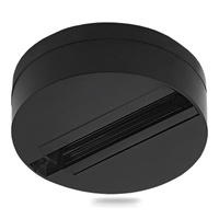 Gerader Steckverbinder für 1-Phasen-Stromschienen-System Schwarz LUMILED