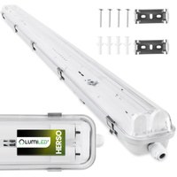 Hermetische Feuchtraumleuchte LED 2x T8, G13 Leuchte IP65 120cm OHLD-236 LUMILED