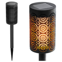 Solar-Gartenlampe LED-Fahrtaschenlampe 39cm IP44 Dämmerungssensor