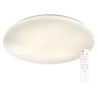 Plafond LED-Deckenleuchte 100W 11200lm CCT 115° Weiß Dimmbar Pilot Pirius Sanico Goldlux
