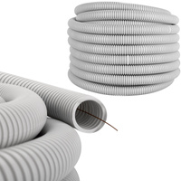 Wellrohr RKGL 16 mm 320N Leitung mit Fernbedienung für Kabelschutz 50m Grau AKS ZIELONKA