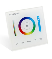 RGB+CCT LED Touch Controller 12V / 24V 10A Mi-Light WANDMONTAGE - P3