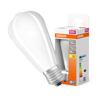 LED-Glühbirne ST64 E27 6.5W = 55W 730lm 2700K Warm 300° Retrofit Glühfaden CLASSIC Osram